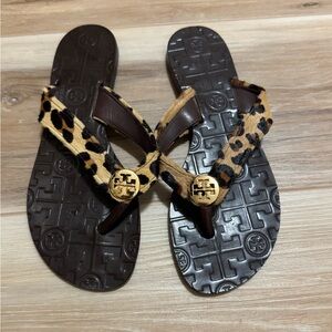 Tory Burch Cheetah sandals